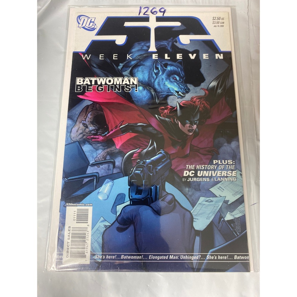 DC Comics 52 Week Eleven Issue‎ 11 Batwoman Begins First Appearance July 2006